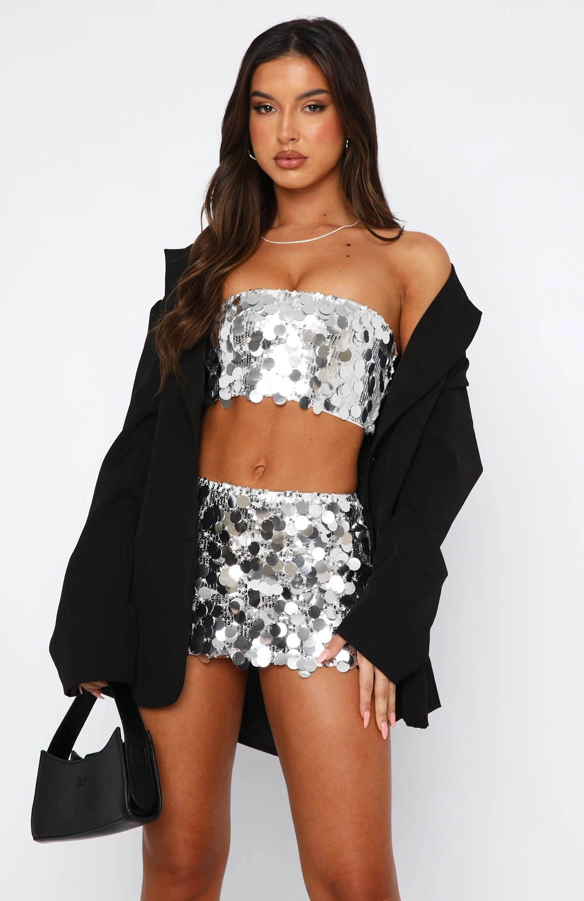 My Way Crop Silver 5 My Way Crop Silver - Image 3