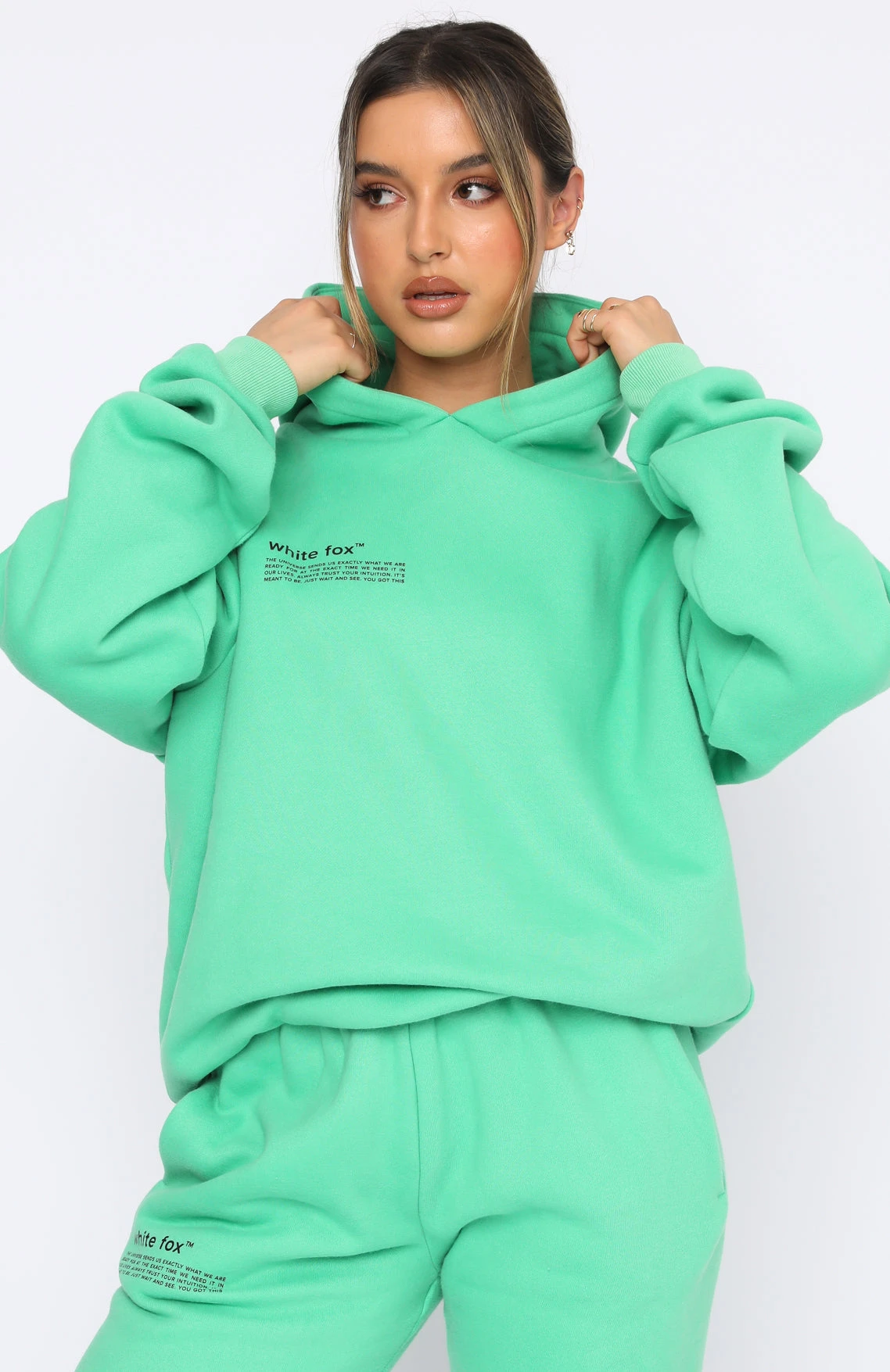 She's A Baddie Hoodie Jolly Green 4 She's A Baddie Hoodie Jolly Green - Image 2