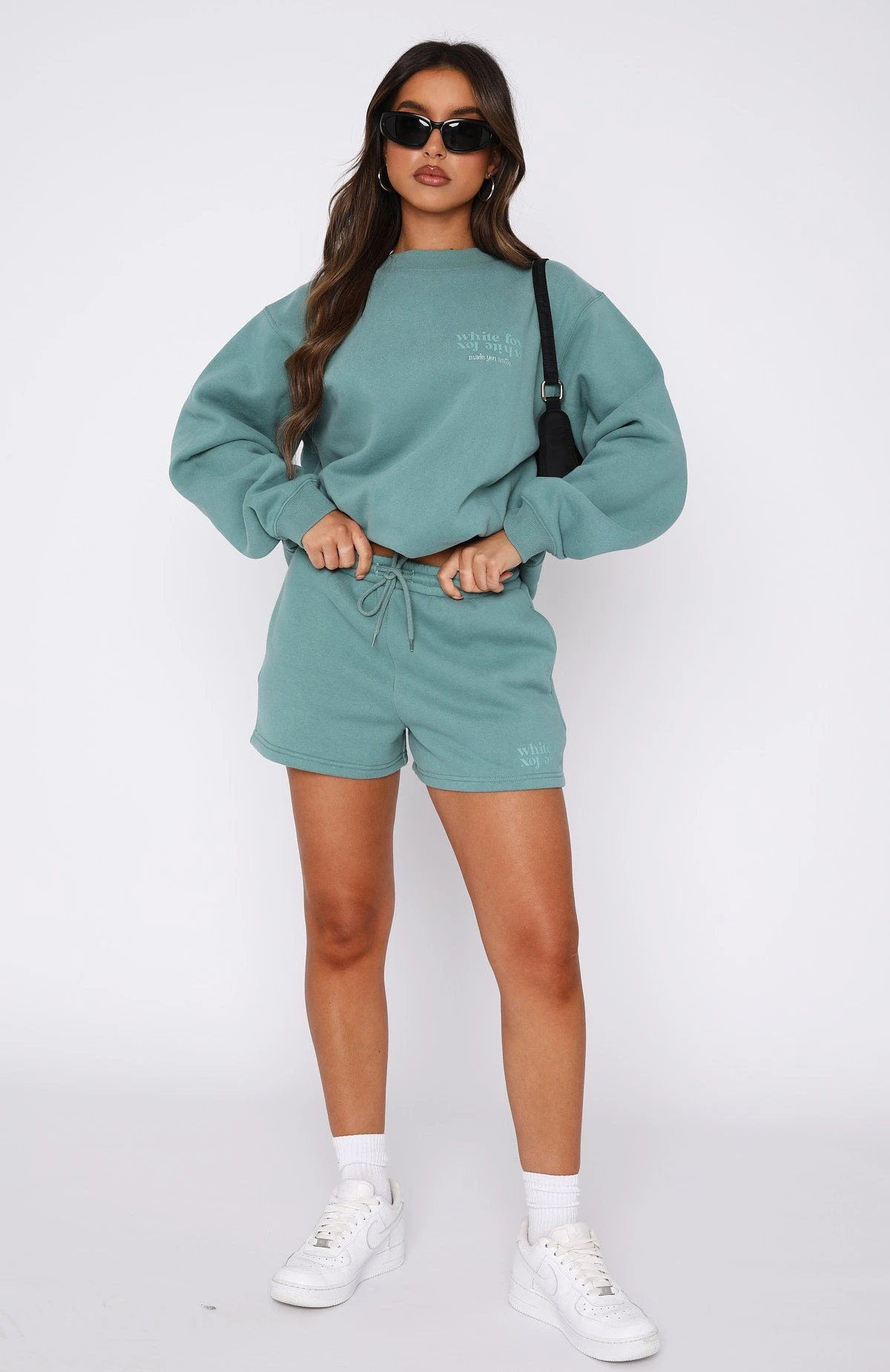 Made You Smile Lounge Shorts Teal 7 Made You Smile Lounge Shorts Teal - Image 5