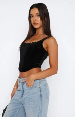 Running On My Mind Bustier Black 9 Running On My Mind Bustier Black -RD Style Shop 04.05.2327576