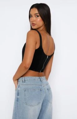 Running On My Mind Bustier Black 10 Running On My Mind Bustier Black -RD Style Shop 04.05.2327586