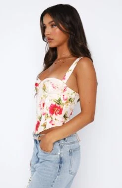Delicate Love Bustier Ecru Floral -RD Style Shop 04.08.2344382