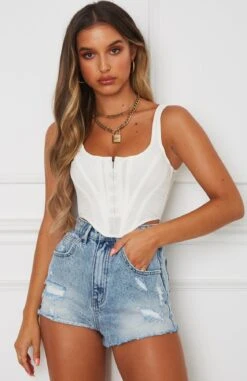 Bad Gal Bustier White 15 Bad Gal Bustier White -RD Style Shop 06.02.201334