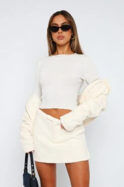 Home With You Long Sleeve Top White -RD Style Shop 07.07.2323416 1