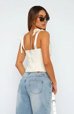 Queen Bee Top Cream -RD Style Shop 07.07.2323756