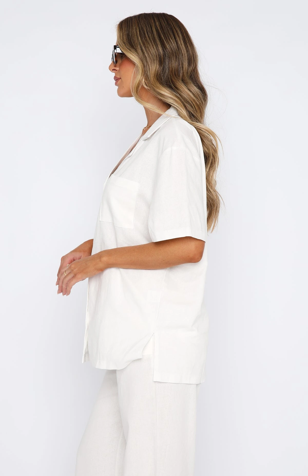 Comes In Waves Shirt White 5 Comes In Waves Shirt White - Image 3