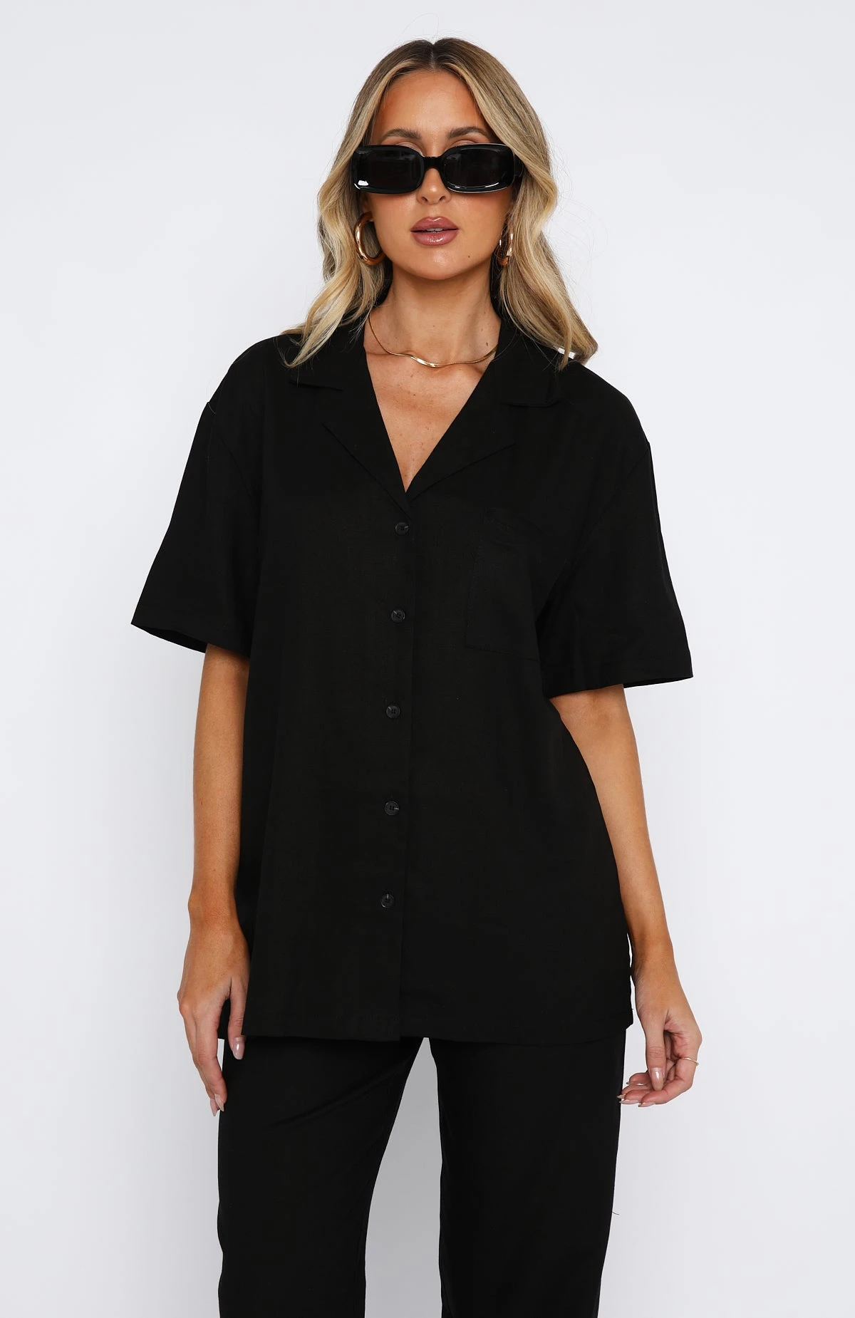 Comes In Waves Shirt Black 4 Comes In Waves Shirt Black - Image 2
