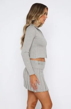 Later Than Before Long Sleeve Crop Grey 8 Later Than Before Long Sleeve Crop Grey -RD Style Shop 08.06.2331979