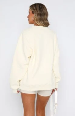 Take Me To Paris Oversized Sweater Cream -RD Style Shop 08.06.2332058