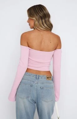 It's Just Us Long Sleeve Top Baby Pink 9 It's Just Us Long Sleeve Top Baby Pink -RD Style Shop 08.06.2332586