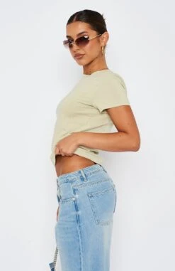 Figure It Out Tee Sage -RD Style Shop 09.03.231716