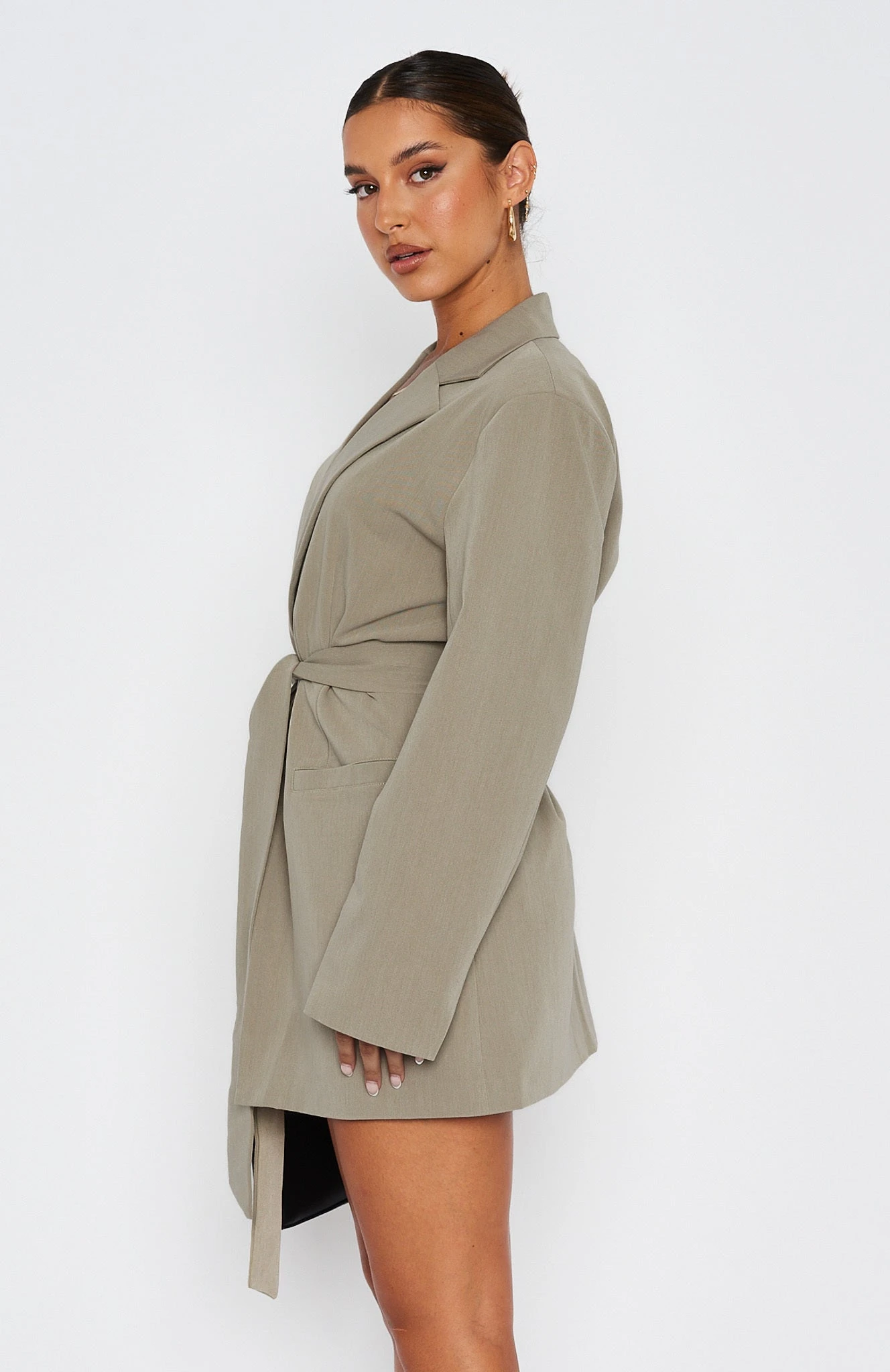 Confident Blazer Grey 5 Confident Blazer Grey - Image 3