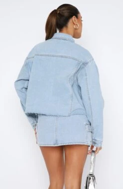 Only Want To Be With You Denim Jacket Light Blue Wash 10 Only Want To Be With You Denim Jacket Light Blue Wash -RD Style Shop 11.08.2347635