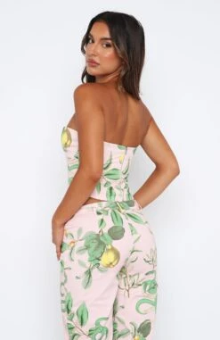 No Drama Bustier Pink Serpent -RD Style Shop 12.01.234690