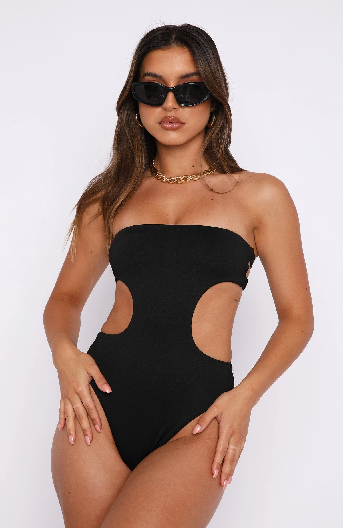 Cutting Corners Bodysuit Black 4 Cutting Corners Bodysuit Black - Image 2