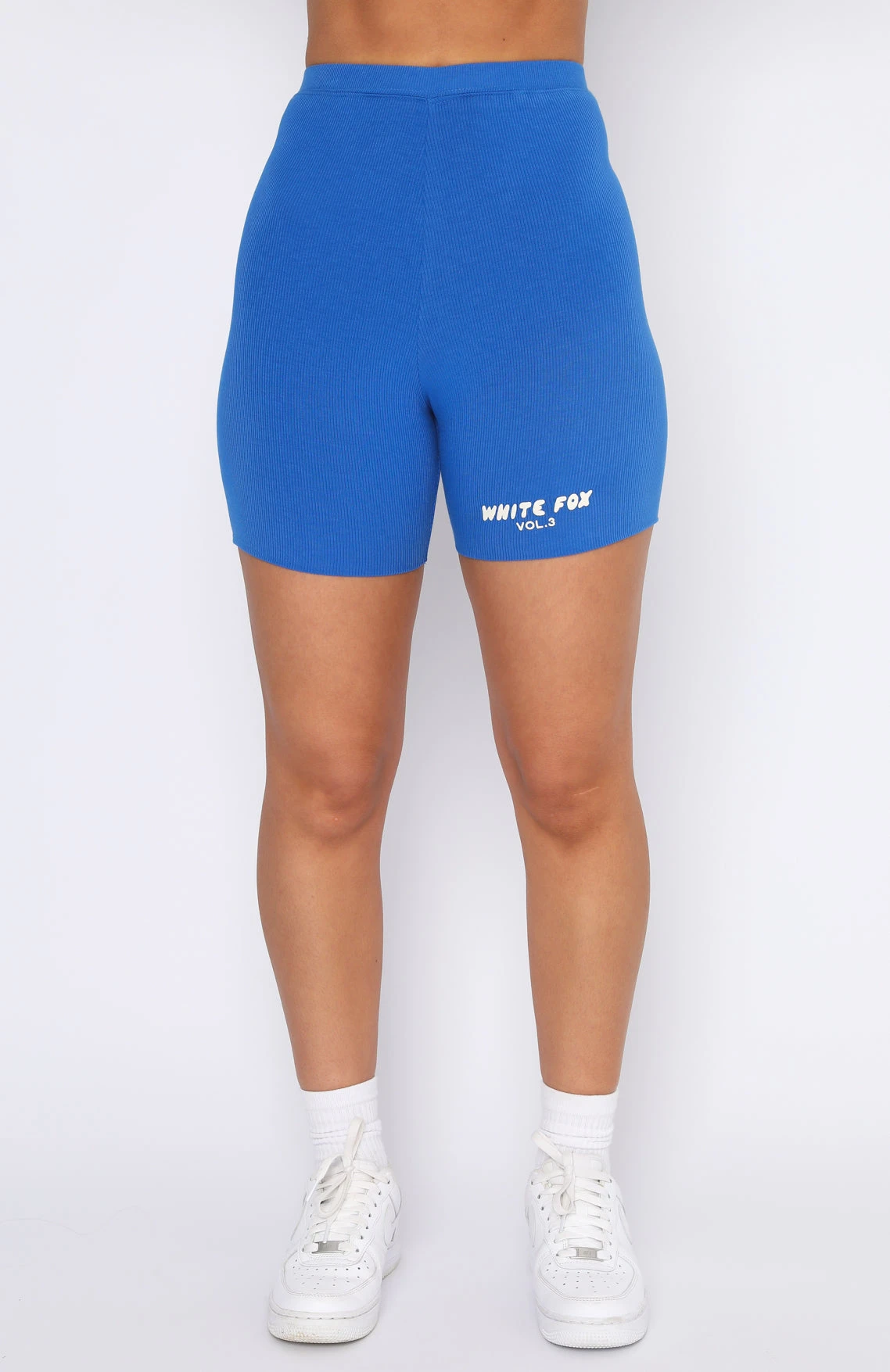 Offstage Ribbed Bike Shorts Azure 4 Offstage Ribbed Bike Shorts Azure - Image 2