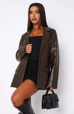 Take The Lead Blazer Chocolate 14 Take The Lead Blazer Chocolate -RD Style Shop 16.03.2320760
