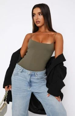 She's Going Out Bodysuit Khaki 12 She's Going Out Bodysuit Khaki -RD Style Shop 16.03.2321020