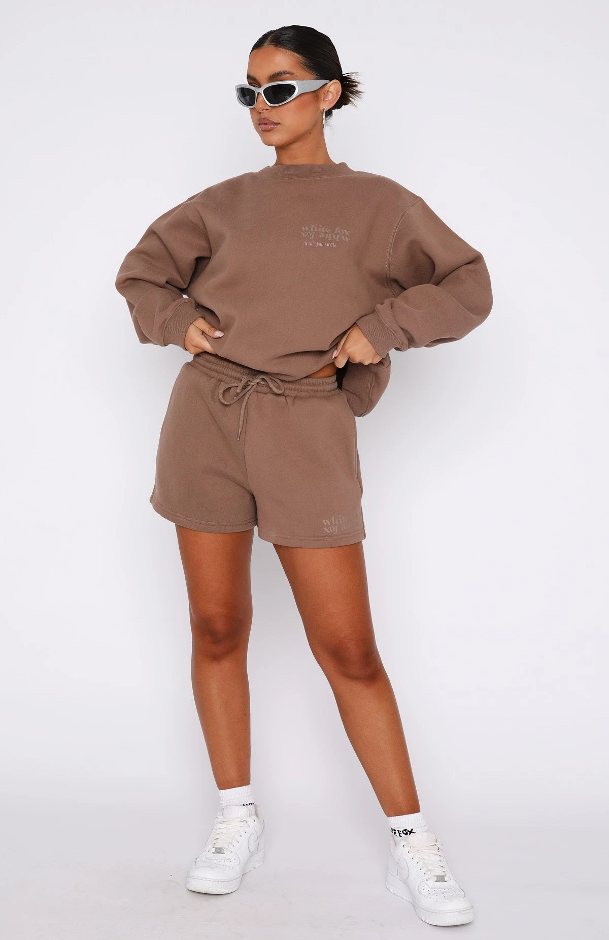Made You Smile Lounge Shorts Mocha 7 Made You Smile Lounge Shorts Mocha - Image 5