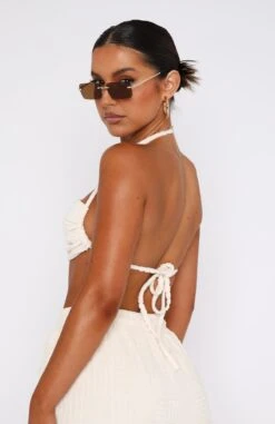 Once Again Terry Crop Cream -RD Style Shop 17.11.2214603