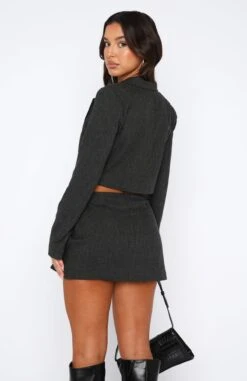 Not Like You Cropped Blazer Charcoal 10 Not Like You Cropped Blazer Charcoal -RD Style Shop 18.05.2328324