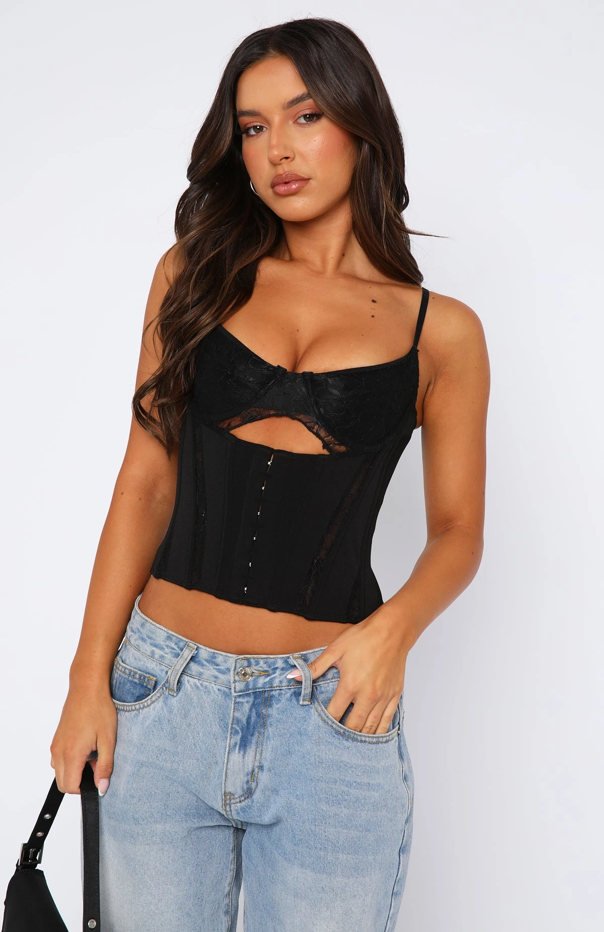 Whatever You Like Bustier Black 4 Whatever You Like Bustier Black - Image 2