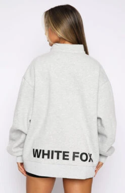 Caught Up With You Zip Front Sweater Grey Marle 12 Caught Up With You Zip Front Sweater Grey Marle -RD Style Shop 19.11.21 1057