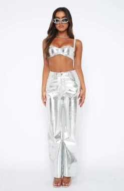 Tide Is High Bustier Silver -RD Style Shop 2.2.23 6147