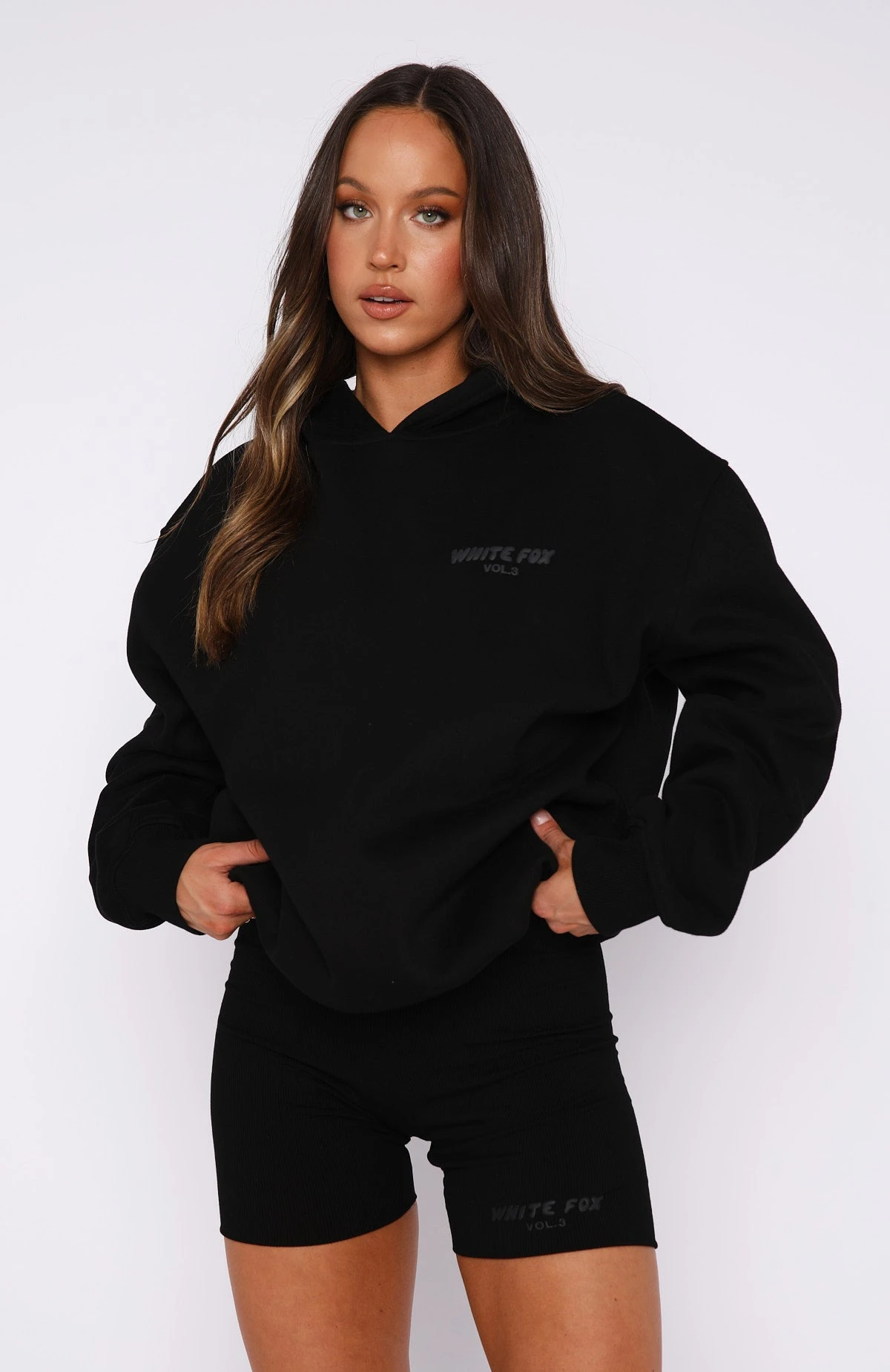 Offstage Ribbed Bike Shorts Onyx 4 Offstage Ribbed Bike Shorts Onyx - Image 2