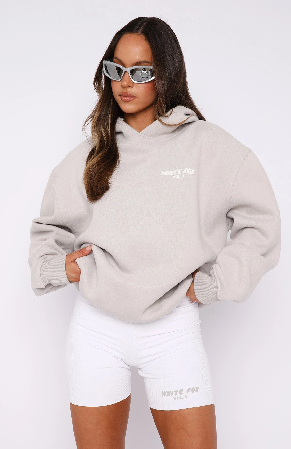 Offstage Ribbed Bike Shorts White 4 Offstage Ribbed Bike Shorts White - Image 2