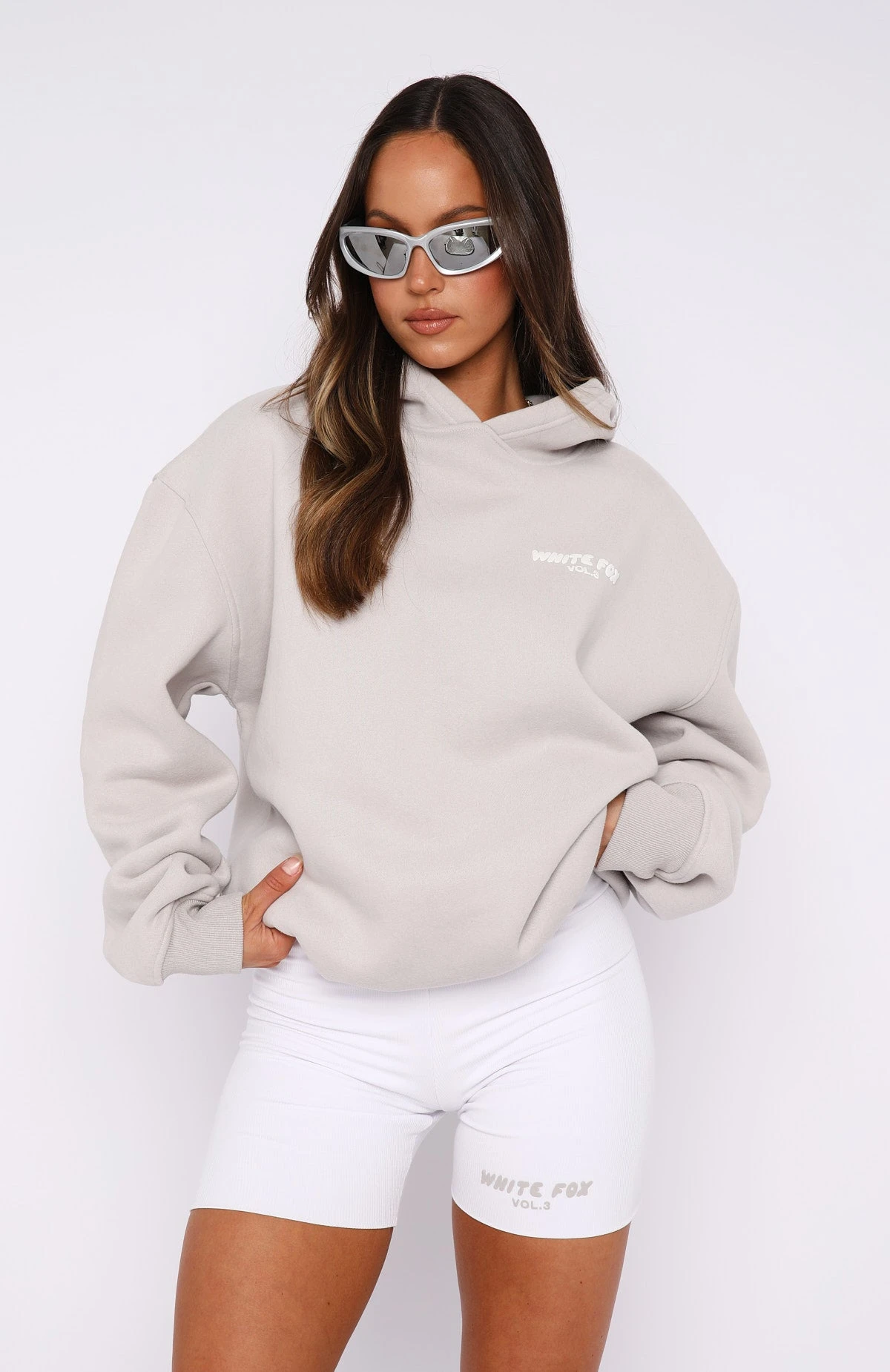 Offstage Ribbed Bike Shorts White 5 Offstage Ribbed Bike Shorts White - Image 3