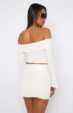 Keep Saying Sorry Long Sleeve Top White -RD Style Shop 22.06.2334935