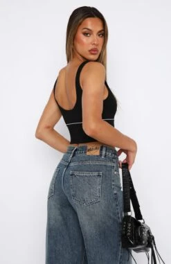 Blending In Crop Black 10 Blending In Crop Black -RD Style Shop 22.06.2334973