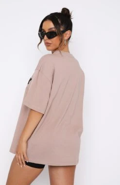 Offstage Oversized Tee Cinnamon -RD Style Shop 22.12.2220379