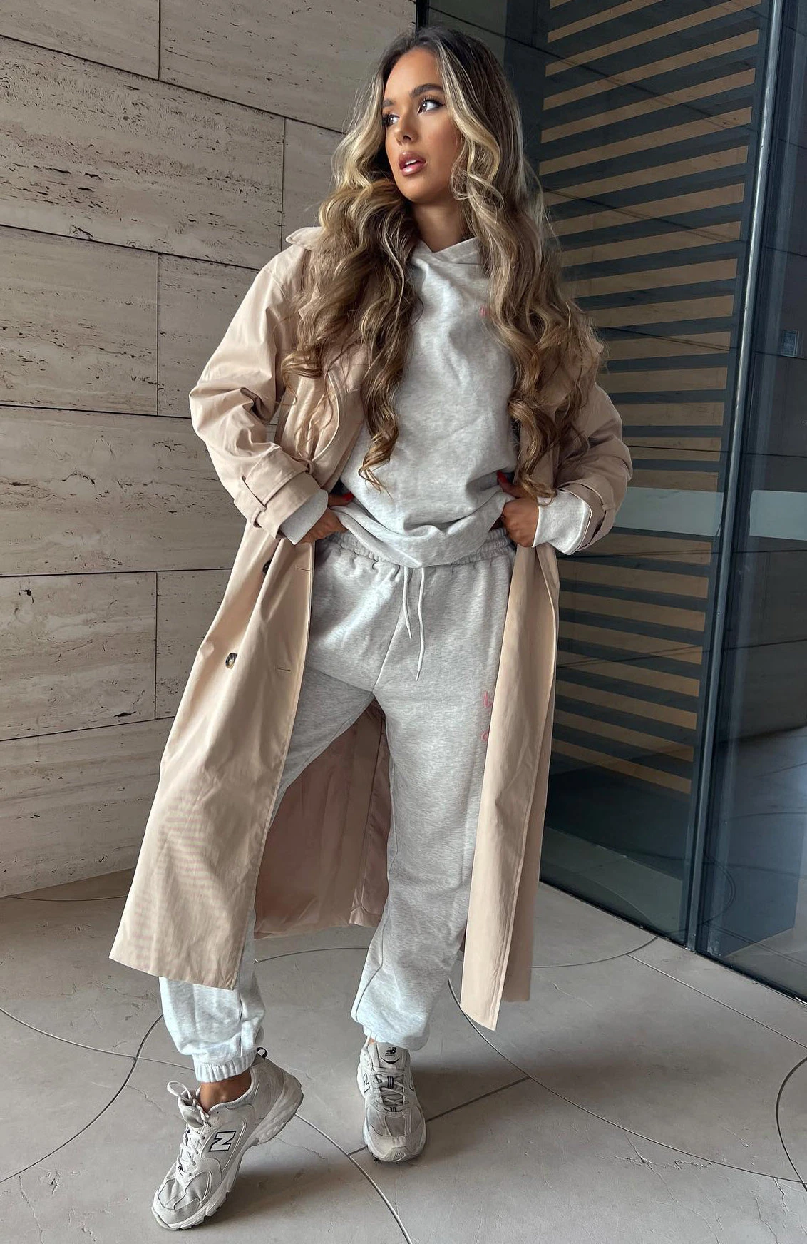 Feeling Fine Trench Coat Beige 8 Feeling Fine Trench Coat Beige - Image 6