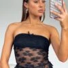 Prove You Wrong Strapless Lace Top Black -RD Style Shop 41109C3A D045 4454 8F82 14627574C83F