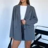 The Way To Go Oversized Blazer Charcoal 2 The Way To Go Oversized Blazer Charcoal -RD Style Shop 9DC8FA8E 3A0E 4E65 A131 E826958598D1