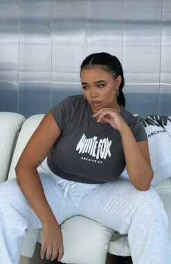 Archive 6.0 Baby Tee Ash -RD Style Shop ARCHIVE 6.0 SWEATPANTS HAZE BABY TEE ASH 05.04.23 03