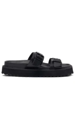 Mila Slides Black -RD Style Shop B39 2023.01.12 WHITE FOX 1886