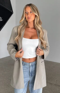 Confident Blazer Grey 17 Confident Blazer Grey -RD Style Shop CONFIDENT BLAZER 13.05.23 03