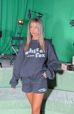 RD Style Shop 44 4th Edition Oversized Sweater Storm