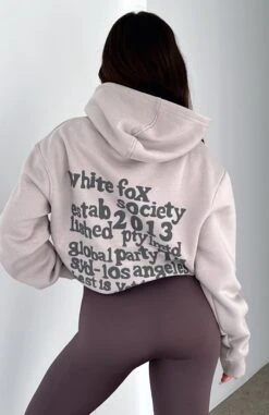 Enough Said Oversized Hoodie Moon