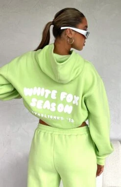 The Main Season Oversized Hoodie Neon Green -RD Style Shop IMG 2500