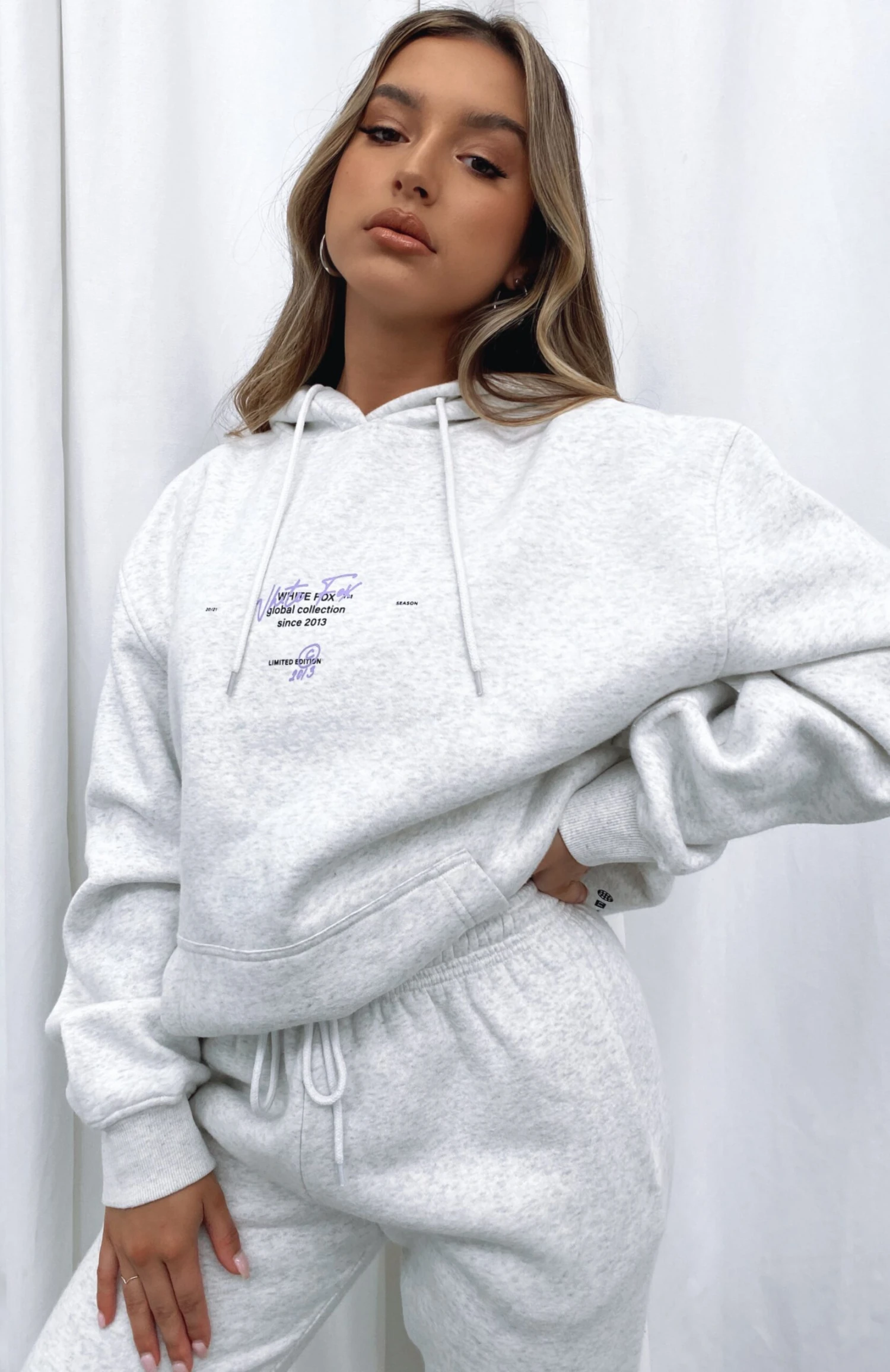 The New Way Hoodie Grey Marle 3 The New Way Hoodie Grey Marle