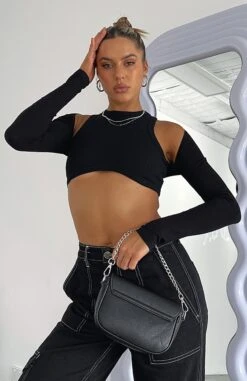 Inside Scoop Bolero Black -RD Style Shop INSIDE SCOOP12.07.22 05