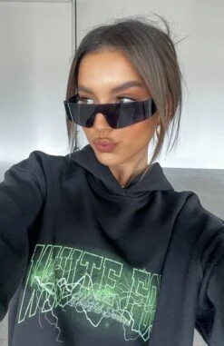 Leon Sunglasses Black -RD Style Shop LEON SUNGLASSES09.08.22 06