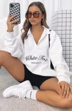 Long Way Home Sweater White -RD Style Shop LONG WAY HOME SWEATER 31.08.21 09 4f38e498 4060 4c7c badc 388b5c001334