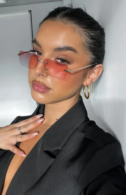 Mia Sunglasses Pink Fade