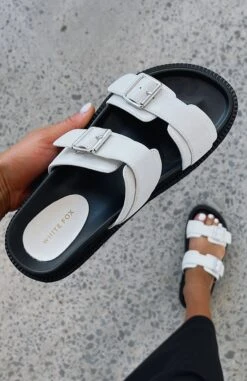 Mila Slides Bone 10 Mila Slides Bone -RD Style Shop MILA SLIDES 100123 06