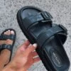 Mila Slides Black 1 Mila Slides Black -RD Style Shop MILA SLIDES 100123 09